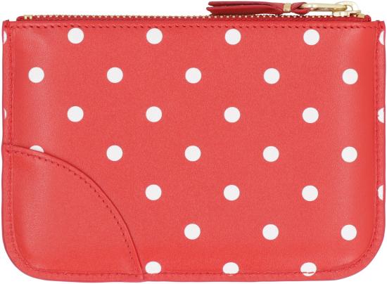  꼼데가르송 클래식 레더 라인 파우치 SA8100PD2 red - COMME DES GARCONS