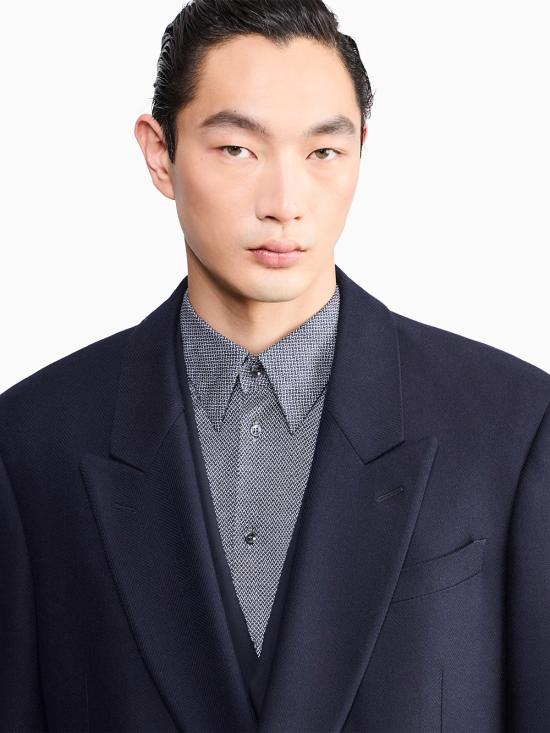26FW 조르지오 아르마니 자켓 GM004489TE23872 UB115 BLUE - GIORGIO ARMANI