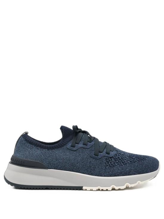 26FW 브루넬로 쿠치넬리 스니커즈 MZUKIS0250 CBJ51 BLUE
