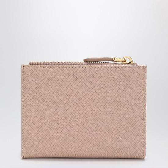 26FW 프라다 트라이앵글 로고 반지갑 1ML050QHH F0236 NUDE NEUTRALS - PRADA