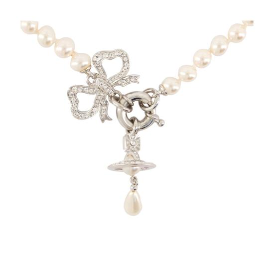 26FW 비비안웨스트우드 목걸이/팬던트 6301014A02P769P769 SILVER - VIVIENNE WESTWOOD