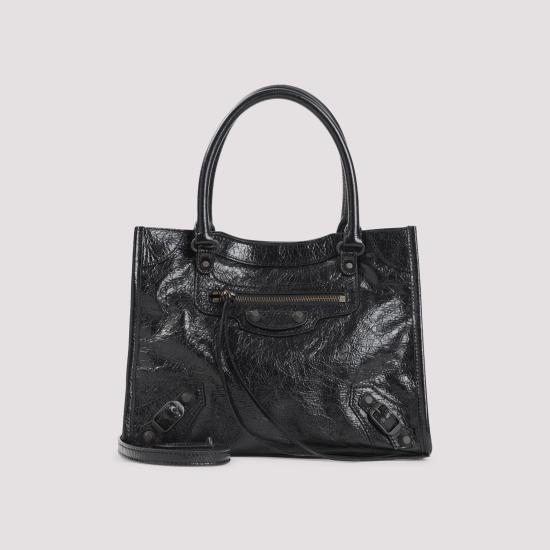 26FW 발렌시아가 르 시티 토트백 미니 8753662ABEK 1000 BLACK - BALENCIAGA