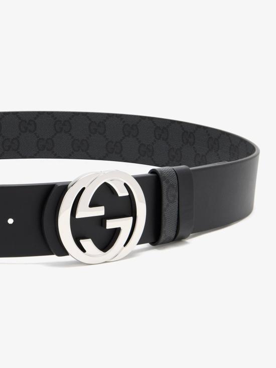 26FW 구찌 벨트 876356AAGRL 1000 BLACK - GUCCI