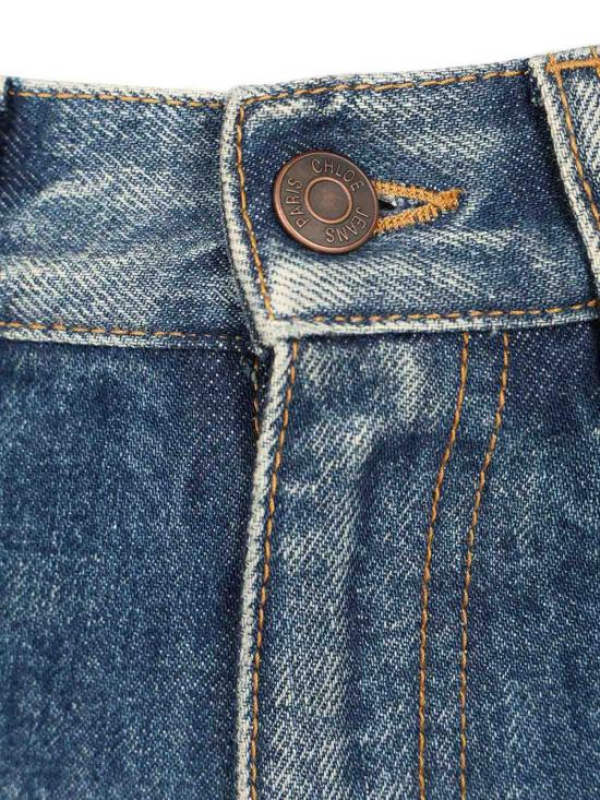 26FW 끌로에 스트레이트 팬츠 CH26ADP4315940B BLUE - CHLOE
