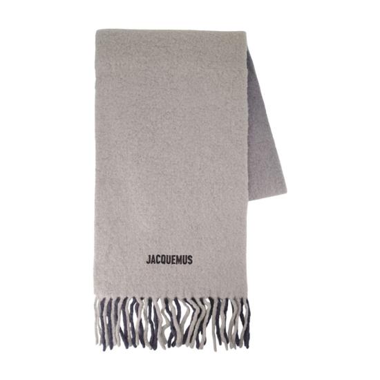 26FW 자크뮈스 레샤페 모아종 그라디언트 머플러 ACU00574AOT4032 915 GREY - JACQUEMUS