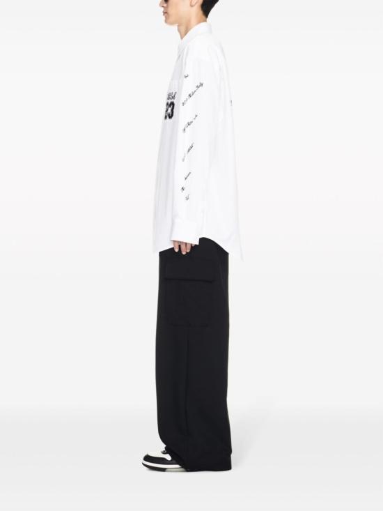  오프화이트 셔츠 OMGE004S24FAB0020110 WHITE - OFF WHITE