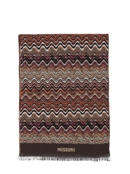 26FW 미소니 머플러/스카프 SC12WOUA8840001 Black - MISSONI