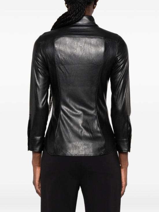  엘리자베타프랜치 셔츠 CA19566E2110 AI26 BLACK - ELISABETTA FRANCHI