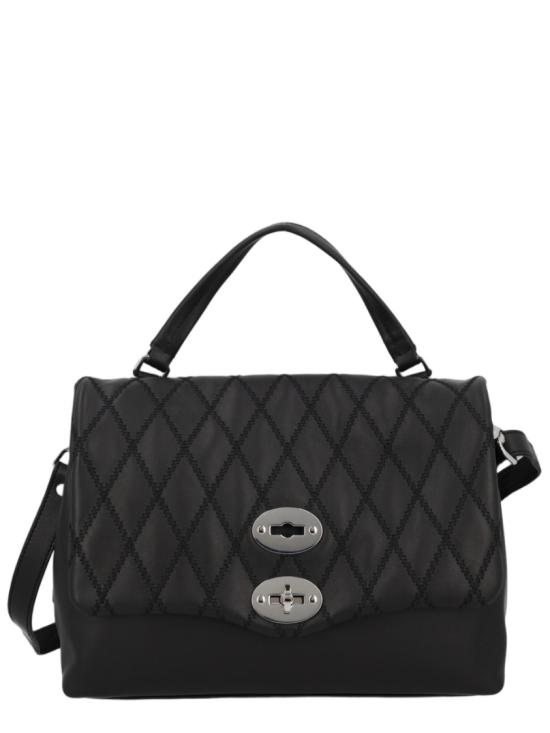 26FW 자넬라토 숄더백 070950S 2340000Z0001 Black