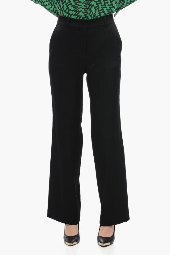  마이클 코어스 스트레이트 팬츠 MH330K299G SATIN CREP 001BLACK