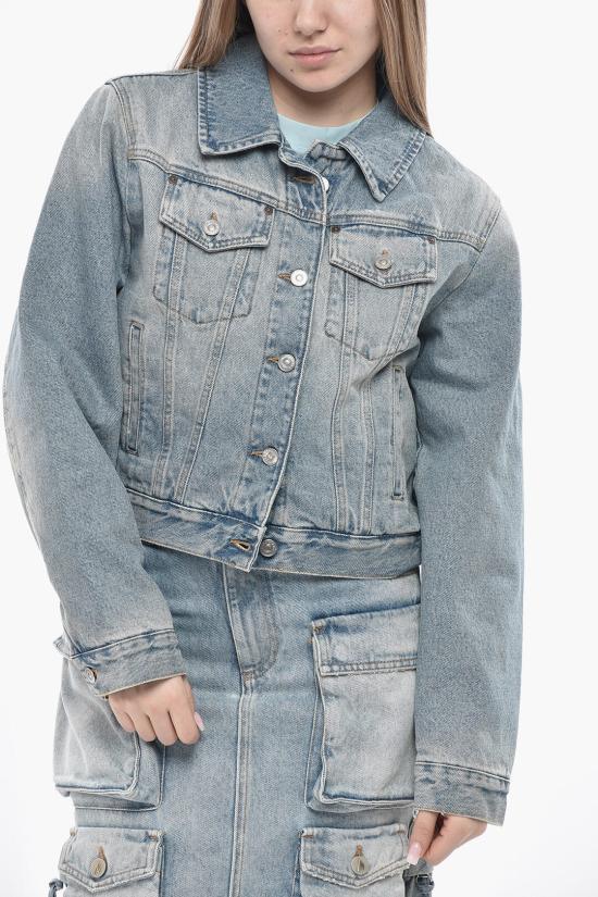  빅토리아 베컴 데님 자켓 1125DJK006006A PALE BLUE WASH Light blue