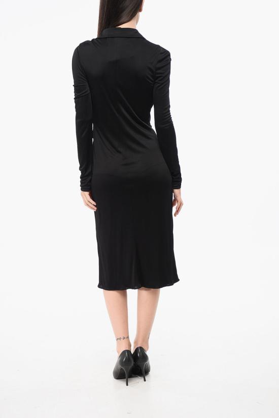  베르사체 롱 원피스 1016412 1A10183 1B000 Black - VERSACE