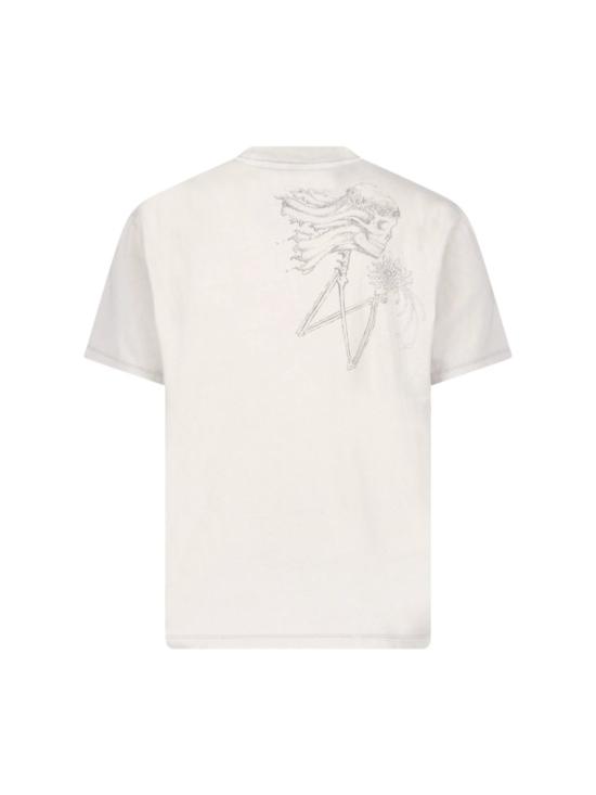 26FW 아워레가시 엔드리스 웨딩 프린트 박스 티셔츠 M4266BEENDLESS WEDDING PRINT Neutrals - OUR LEGACY