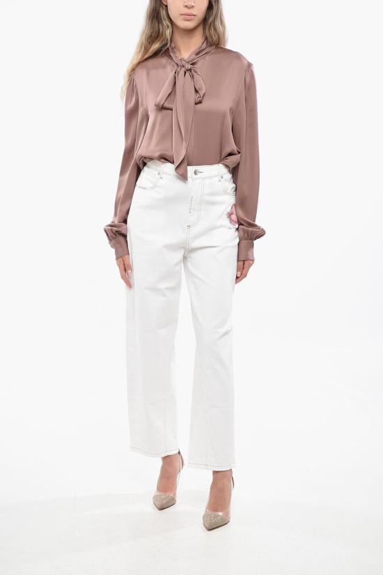  마르니 스트레이트 팬츠 PAJD0470SXUTC341 00W01 White - MARNI