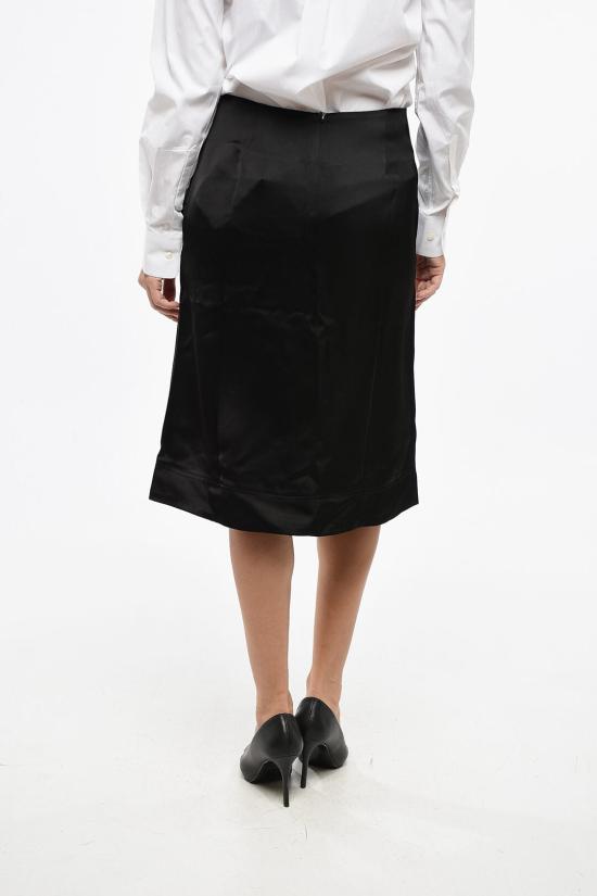  토템 롱 스커트 244 WRB0227 FB0208 001 Black - TOTEME
