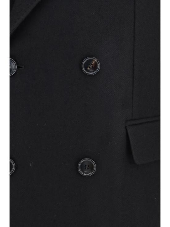 26FW 아미 코트 FCO111WV0078 001 BLACK - AMI