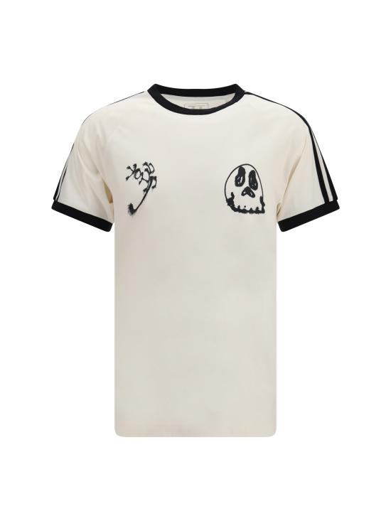 26FW 와이쓰리 반팔 티셔츠 KX3813 CHALKWHITE CREAM