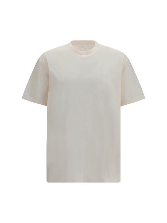 26FW 와이쓰리 반팔 티셔츠 KQ9782 CHALKWHITE