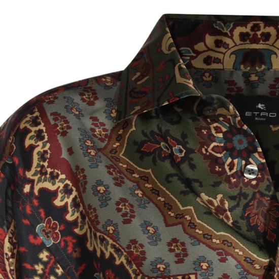 26FW 에트로 셔츠 MRIB000199SPD17X0890 Green - ETRO