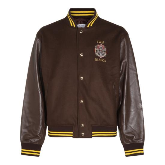 26FW 카사블랑카 자켓 MAW26OT25801 Brown