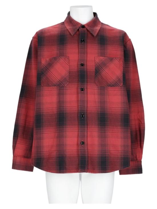 26FW 아워레가시 셔츠 M4262WBC BISONCHECKRANCHCOTTON Burgundy