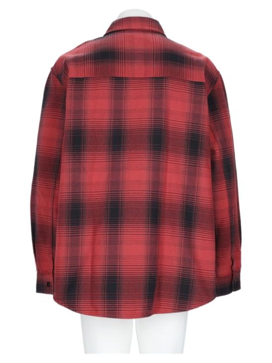26FW 아워레가시 셔츠 M4262WBC BISONCHECKRANCHCOTTON Burgundy - OUR LEGACY