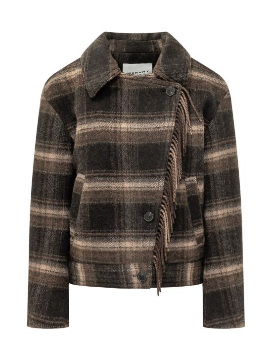 26FW 이자벨마랑에뚜왈 스웨터 26AMA0571FAD3D01E BKKI BLACK KHAKI