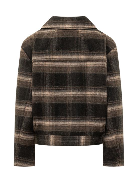 26FW 이자벨마랑에뚜왈 스웨터 26AMA0571FAD3D01E BKKI BLACK KHAKI - ISABEL MARANT ETOILE