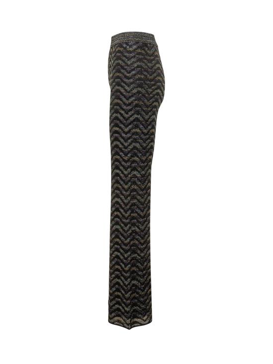 26FW 미소니 스트레이트 팬츠 DS26WI18BK01LM SMSR7 MULTICOLOR DARK TONE - MISSONI