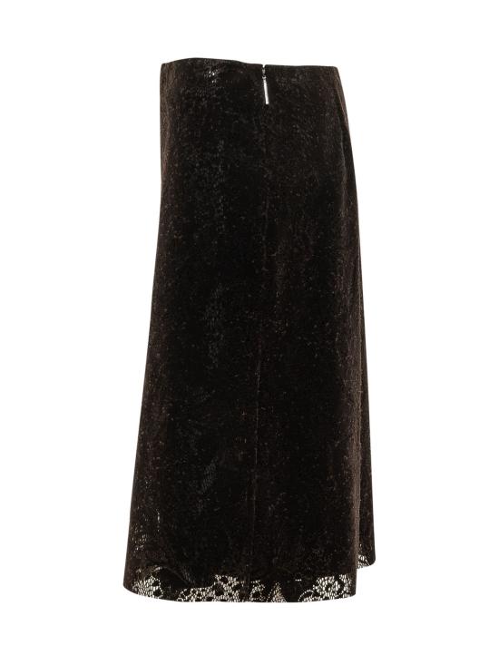 26FW 엠에스지엠 스커트 4142MDD16267809 30 DARK COCOA - MSGM