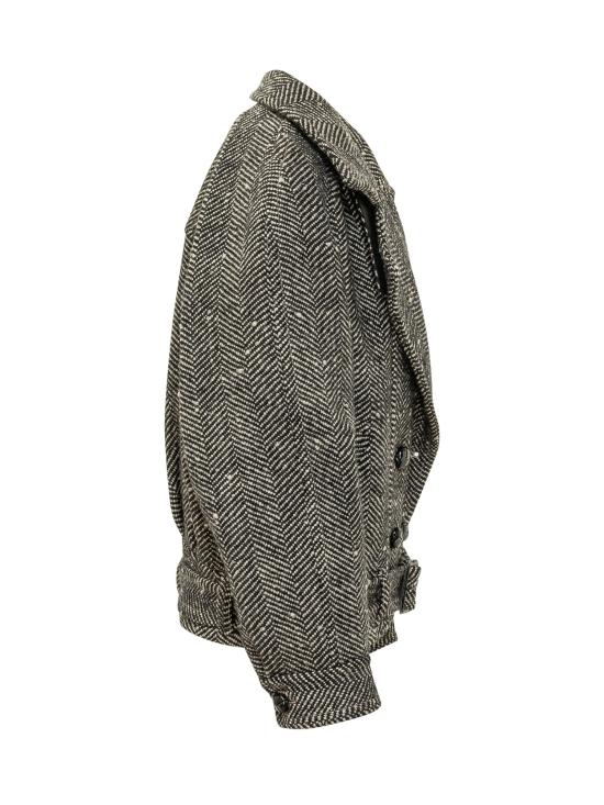 26FW 이자벨마랑 자켓 26HMA0584FBD4D02I ECBK ECRU BLACK - ISABEL MARANT