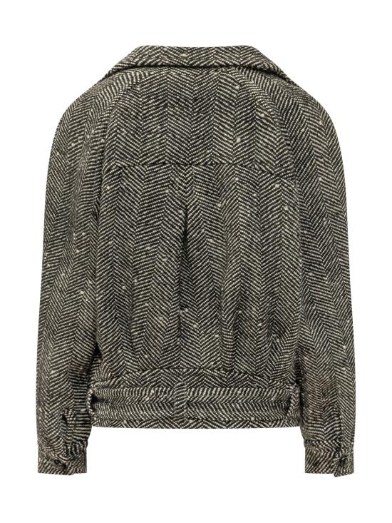 26FW 이자벨마랑 자켓 26HMA0584FBD4D02I ECBK ECRU BLACK - ISABEL MARANT