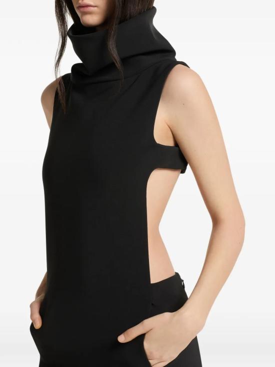 26FW 쿠레쥬 원피스 426CRO956PL01599999 Black - COURREGES