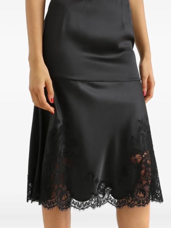 26FW 돌체앤가바나 스커트 F4DLYT FURAGN0000 Black - DOLCE & GABBANA