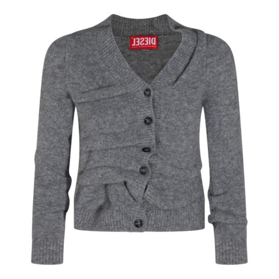 26FW 디젤 M-Ava 크롭 가디건 M-Ava 크롭 가디건 A253950BFBB96X Grey