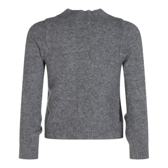 26FW 디젤 M-Ava 크롭 가디건 M-Ava 크롭 가디건 A253950BFBB96X Grey - DIESEL