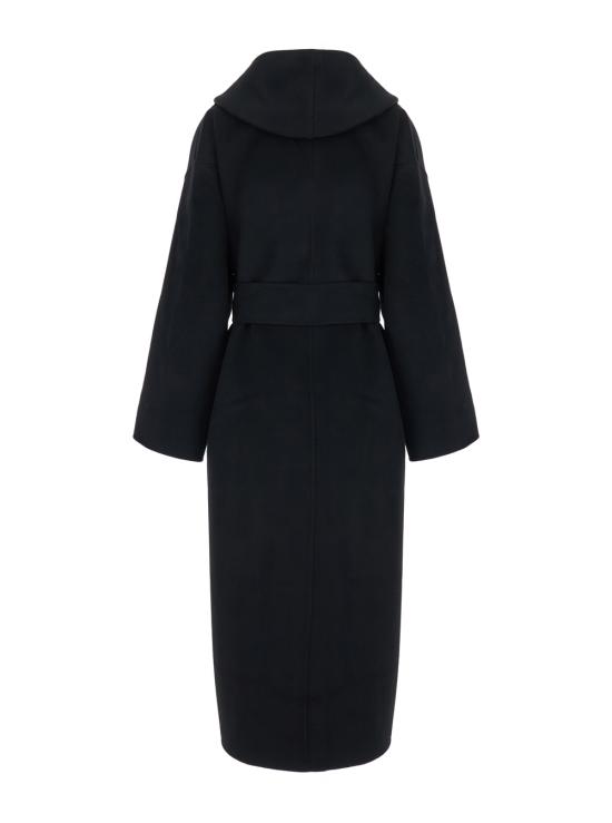 26FW 토템 코트 264WRO0376FB0006001 Black - TOTEME