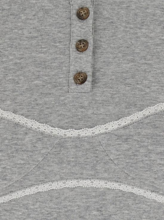 26FW 마크공 탑 26AW055TE110GREY - MARKGONG