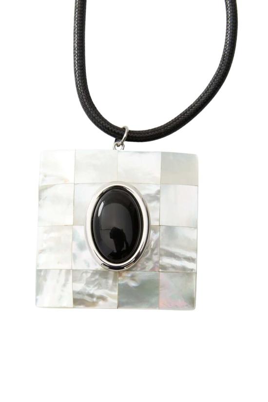  Julietta 목걸이/팬던트 줄리에타 샤모닉스 목걸이 진주/블랙 - OTHER BRANDS