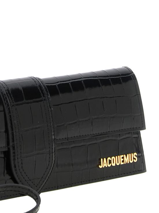 26FW 자크뮈스 클러치/파우치 26HBAW00477AC07A05990 Black - JACQUEMUS