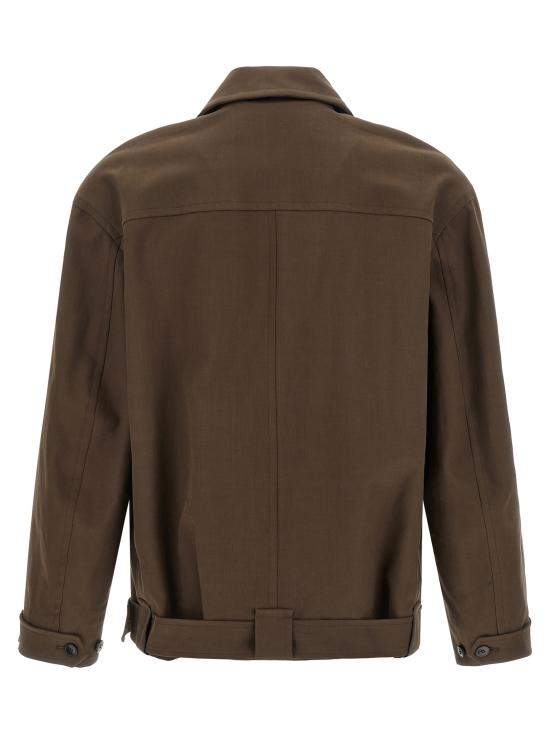 26FW 드리스 반 노튼 자켓 2620205024106705 Brown - DRIES VAN NOTEN