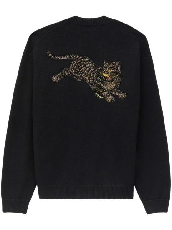 26FW 겐조 니트웨어 FG65CA8213FN99J Black - KENZO