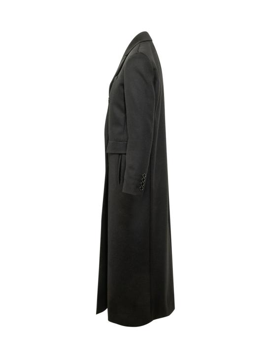 26FW 막스마라 스튜디오 트렌치 코트 2626016012600 013 NERO - MAX MARA STUDIO