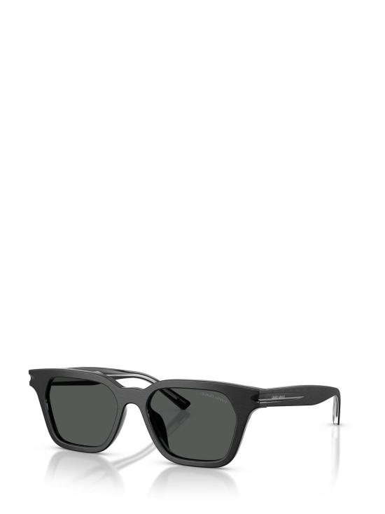 26FW 조르지오 아르마니 선글라스 AR8251U 500987 BRUSHED BLACK - GIORGIO ARMANI