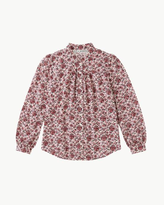  알릭스 오브 보헤미아 블라우스 Alix Of Bohemia Annabel Horizon Kilim 셔츠 미색 - ALIX OF BOHEMIA