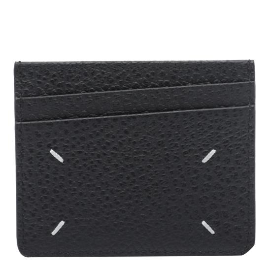 26FW 마르지엘라 4스티치 카드 홀더 SA1VX0006 P4455T8013 BLACK - MAISON MARGIELA