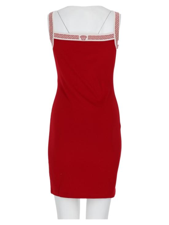26FW 베르사체 원피스 1025984 1A187121RB30 Red - VERSACE