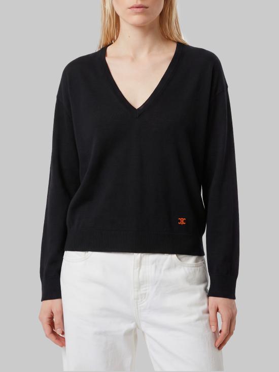 26FW 셀린느 스웨터 RY0UN3T28 BLACK