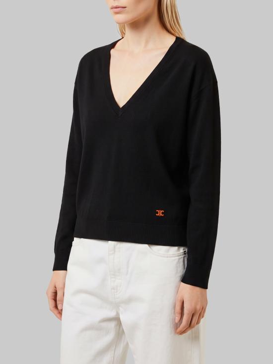 26FW 셀린느 스웨터 RY0UN3T28 BLACK - CELINE