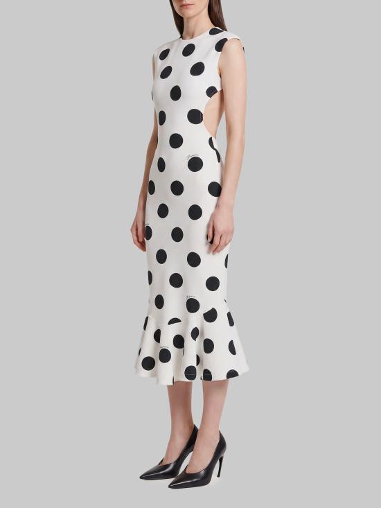 26FW 자크뮈스 미디 원피스 DRW00934 WHITE - JACQUEMUS